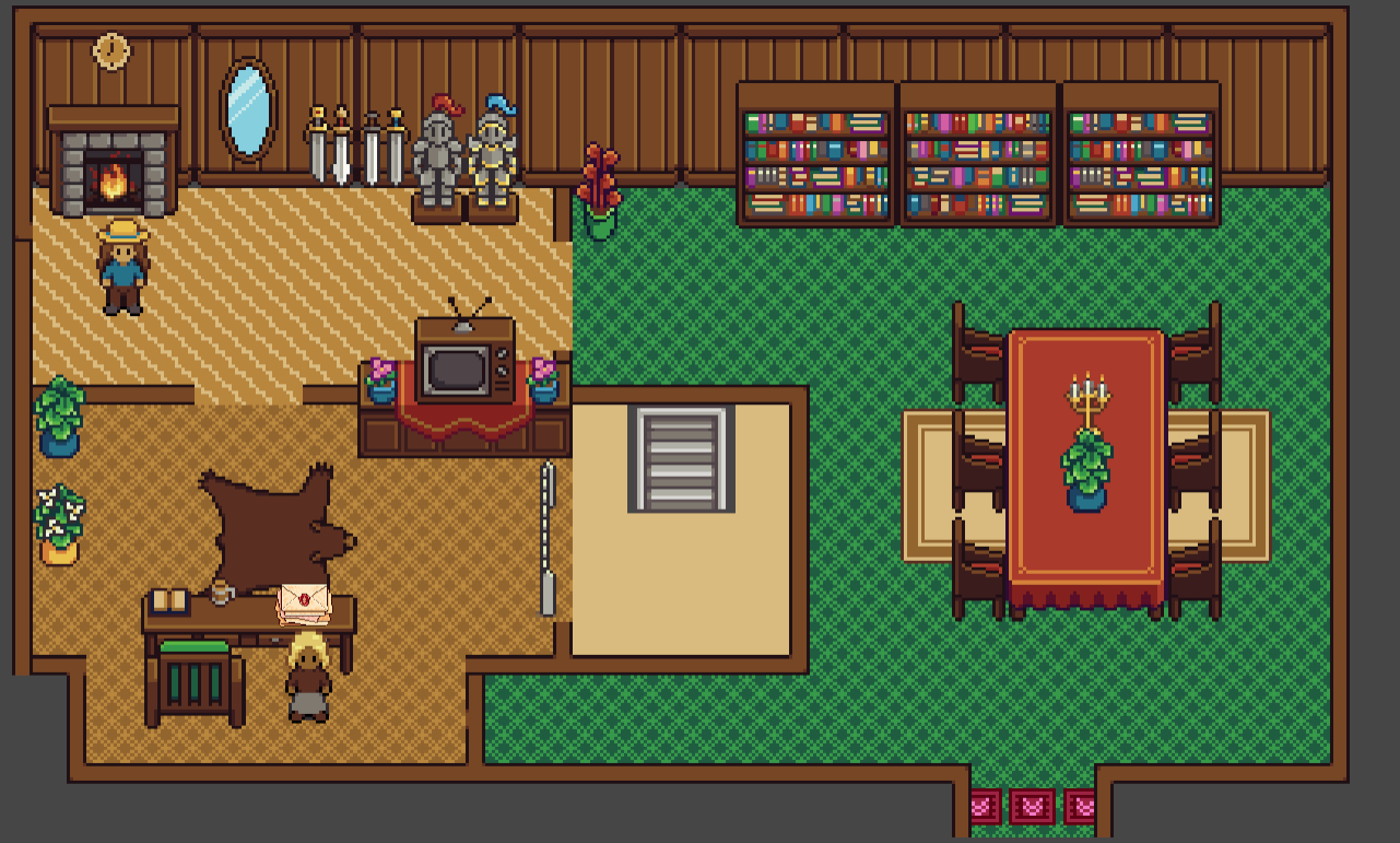 Town Hall development scene